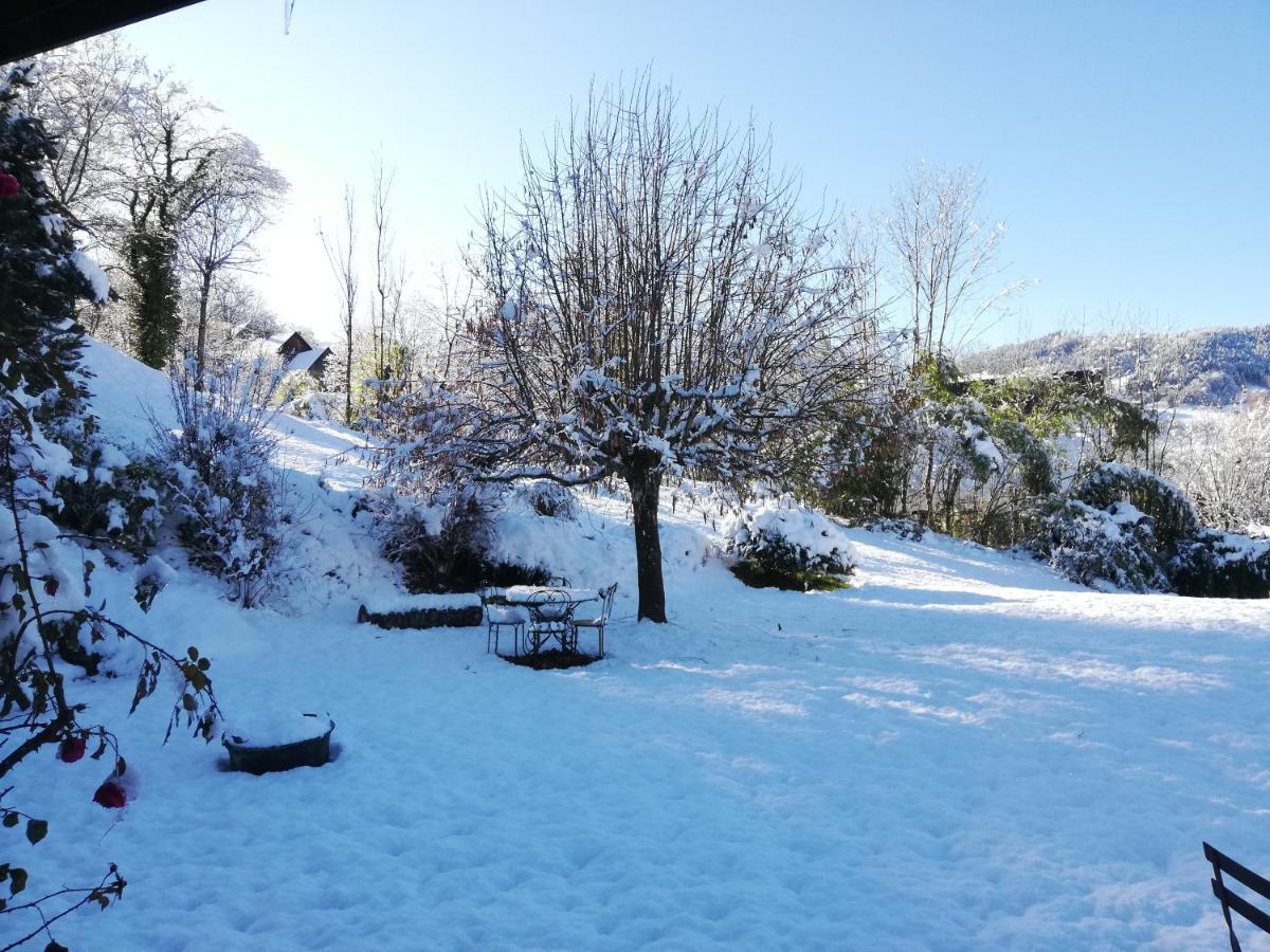 לינה וארוחת בוקר Theys Eco-Logis Mad'In Belledonne מראה חיצוני תמונה