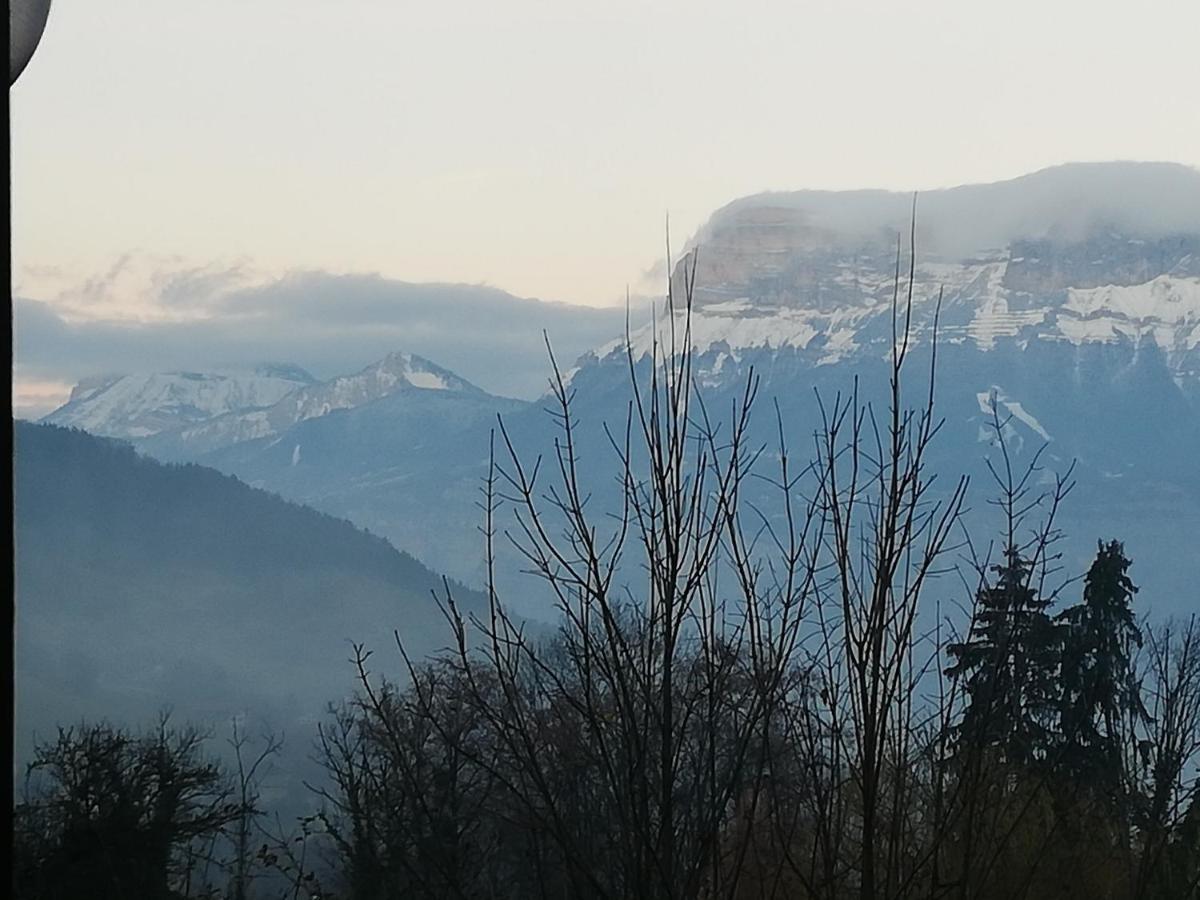 לינה וארוחת בוקר Theys Eco-Logis Mad'In Belledonne מראה חיצוני תמונה